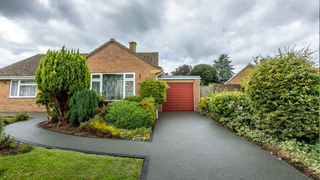 Resin driveway