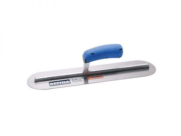 Refina 4” Rounded Pool Trowel for resin Bound Stone surfacing